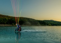 Flare at Serre Ponçon Lake 